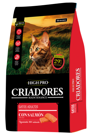 High Pro 29% Proteínas Salmón Gatos Adultos 15 kg