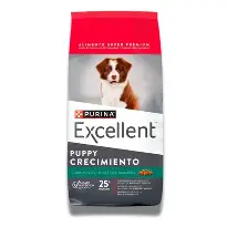Excellent 25% Proteínas Puppy Perros Cachorros 20 kg